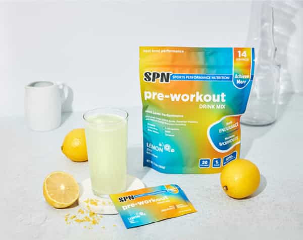 spn pre workout drink mix package